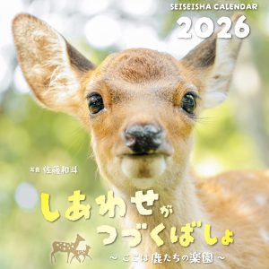 2026年可愛い鹿たちのカレンダー発売のお知らせ。